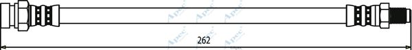 APEC BRAKING Jarruletku HOS3323